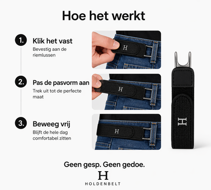 HoldenBelt – Riem zonder gesp